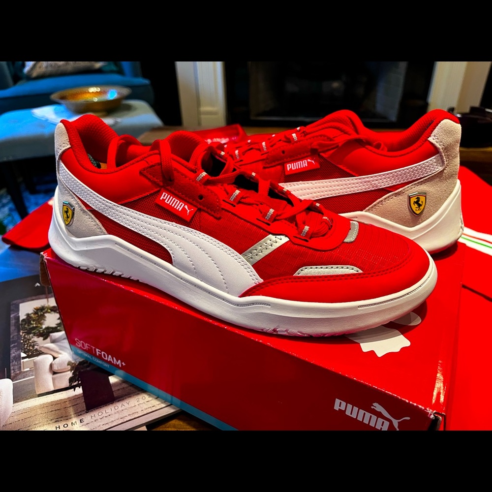 Puma-Ferrari Driving Shoes - Men’s US9 - excellent condition!